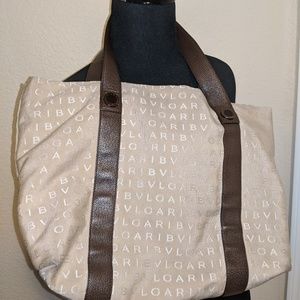 Authentic Bvlgari tote